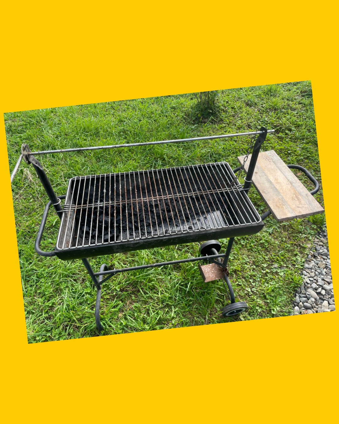 Parrilla a carbón
