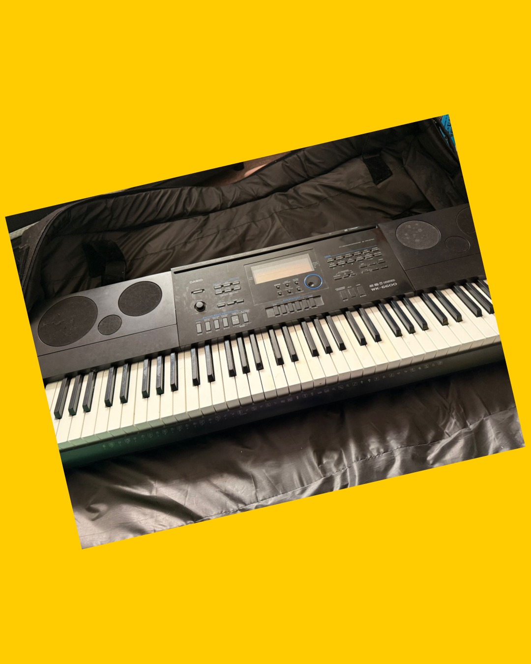 Teclado con funda